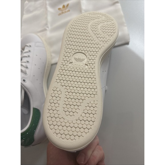 Adidas Stan Smith Swarovski Crystals Men's Size 12 White Green Shoes FX7482 - Picture 7 of 11
